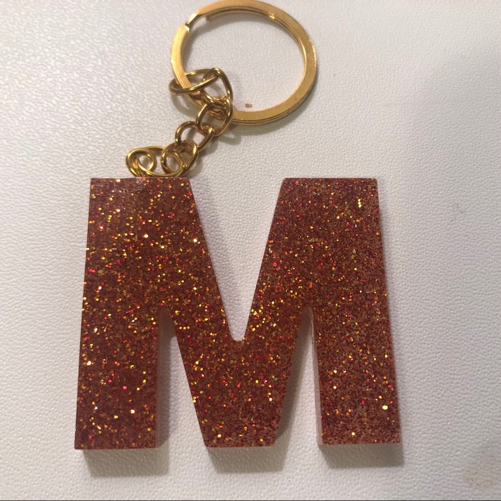 M keychain
